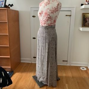 Vintage 90s Flower Maxi Skirt